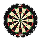 ONE80 Gladiator 4 G4 Dartboard – Profi Dartscheibe aus Sisal | Turnier Dartboard mit Spiderless-Technologie für Steel Darts | Bristle Board für Wettkampf & Training