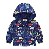 Kleinkind Mädchen Mantel Kleinkind Kinder Baby Jungen Mädchen Dinosaurier Camouflage Reißverschluss Winddichte Jacke Kapuze Trenchcoat Leichte Kindermäntel Windbreaker Casual Oberbekleidung