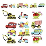 Supvox 100 Stück Bunte Holzknöpfe für Kleidung Cartoon Selbstgemacht Knopfset Robustes Material Gemischte Farben zum Nähen und Basteln