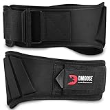 DMoose Gewichthebergürtel - Lifting Belt mit Self-Lock System - Gewichthebergürtel Herren & Damen - Fitness Gürtel Gewichtheben Bodybuilding Krafttraining Crossfit