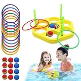 Pool-Ring-Starter-Set – Triangle-Pool-Set aus schwimmendem Schaumstoff | Schwimmende Schaumstoffbälle für Wassersport für Kinder | schwimmender Schaumstoff, Wasser, Sport, Motor