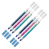 FABER-CASTELL 205079 - Tintenlöscher Set, Lösch- und Korrekturspitze F, 6 Tintenkiller