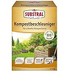 Substral Naturen Bio-Kompostbeschleuniger 2kg - Für Schnelles und Effizientes Kompostieren, 100% Pflanzlich