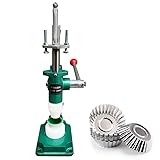 Eierkuchen-Pressmaschine, Cupcake-Hersteller, kommerzielle Puddingschalen-Formwerkzeug mit komplettem Satz von Formen zum Basteln von Eierkuchenschalen und Kuchen-Waffelschalen