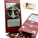 Kapulina Früchtetee Eisprinzessin – Aromatische Wintermischung mit Hibiskus, Apfel & Zimt – Weihnachtstee lose, 100 g – Made in Germany, ideal als Geschenk