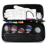 Patifirst Golf Handschuh-Halter Futteral | Robustes Hartschalengehäuse Zur Organisation | Tragbarer Aufbewahrung Für Ballmarker, Tees Und Pitchgabeln Im Freien