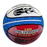 Leiser Basketball – Traumhafter leiser Basketball | Schaumstoffball | Sportspielzeug | Trainingsspiel für Kinder und Erwachsene | Indoor-Spielset Fitness D