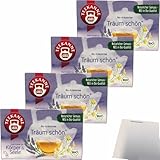 usy Bundle für Teekanne Träum schön Harmonie für Körper und Seele 4er Pack (4x34g Packung) + usy Block