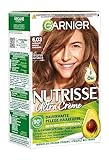 Garnier Nutrisse Ultra Creme Dauerhafte Pflege-Haarfarbe 6.03 Natürliches Goldenes Dunkelblond mit bis zu 100 Prozent Grauabdeckung
