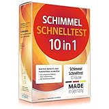 Luftasan Schimmeltest mit 10 Nährböden, Schimmel Schnelltest zur Ermittlung von Schimmelsporen in der Luft