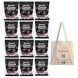 12x Rossana Fida LIQUORICE Drops, mit Lakritz gefüllte Bonbons, einzeln verpackt, glutenfrei, VEGAN, 175 g + JOYTALY BAG