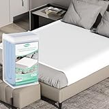 Waschbare, wasserdichte Betteinlagen mit sicheren Seitenklappen, 152,4 x 101,6 cm, wiederverwendbare Inkontinenz-Betteinlagen für Erwachsene, Babys, Haustiere, auslaufsichere Bettnässungsunterlagen