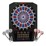 KOTO - Royal 580, Elektronische Dartscheibe, inkl. 6 Soft Tip Darts, 36 Spiele und über 580 Variationen, E-Darts Multiplayer