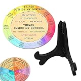 Feelings Rad-Chart - Calm Emotions Wheels Chart - Bequeme Sensation Dekoration Werkzeuge für Arbeitsbereich, Wohnzimmer, Arbeitszimmer, Schlafzimmer