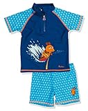 Playshoes Unisex Kinder Uv-schutz Bade-set Zweiteilig Schwimmshirt Badeshorts Badebekleidung, Die Maus, 110-116 EU
