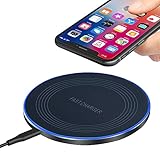 Fast Wireless Charger 20W, Schnelles Kabellosen Ladepad Induktions Ladegerät für Apple iPhone 16 15 14 13 12 11 Pro XS X AirPods 4/3/2 Samsung Galaxy S24 Note/Pixel/LG G8/Xperia/Lumia/OnePlus