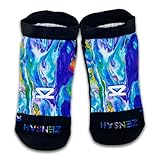 Zensah Limitierte Edition, No-Show Laufsocken, Anti-Blasen, bequem, feuchtigkeitsableitend, Sportsocken für Damen und Herren