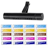 Autoduft, 21-teiliges Set für Auto Innenraum, Auto Parfüm mit 20 Duftstäbchen, Frische Luft im Fahrzeug, Ideal für Neuwagengeruch und als Geschenk für Autoliebhaber