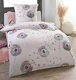 DreamHome 2 teilige kuschelige Baumwolle Soft Fein-Biber Bettwäsche 135x200 + 80x80 Kissenbezug, warme Winter Bettbezug für Bettdecken, Größe:135x200 + 80x80, Design - Motiv:Design 5