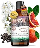 NORDHOLZ® Saunaaufguss [54 Sorten 15ml, 100ml, 250ml] - Sauna Aufgussmittel für intensive & erholsame - Sauna Zubehör (#37 Sinnesrausch, 100ml)