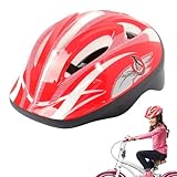 TQEBWUS Fahrradhelme für Kinder,Verstellbare Reithelme - Multi-Sport-Fahrrad-Skateboard-Fußball-Rollschuh-Roller-Balance-Schutzhelme