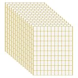 1650 Stück Etiketten Selbstklebend Aufkleber zum Beschriften Klebeetiketten Adress-Etiketten Aufkleber Blanko Etiketten Aufkleber für Aktenordner Umschläge Büro Und Zuhause-13X19mm