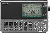 Sangean ATS-909X2 Profi Weltempfänger mit UKW Stereo, versch. Farben Schwarz, 1109-00033-SW