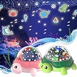 Sternenhimmel Projektor Kinder, Nachtlicht Baby Nordlicht Lampe, 360° Rotation Sternenlicht Sternenprojektor Nachtlampe sternenhimmelprojektor, Nachttischlampe Geschenke Kinderzimmer Deko (Grün)