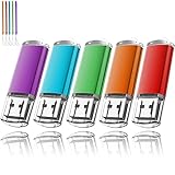 EASTBULL USB Stick 16GB USB 3.0 5 stück Mehrfarbig Speicherstick USB Sticks Data Datenspeicher