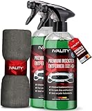 IVALITY® 2x Insektenentferner Auto löst effektiv hartnäckige Insektenrückstände - Insektenreiniger für Auto, Wohnmobil & Motorrad - Flugrostentferner - 750ml (Sparbundle Insektenentferner)