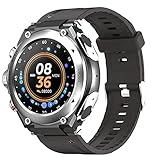 YXJ T92 Herren TWS Bluetooth 5.0 Kopfhörer Anruf Musik Körpertemperatur DIY Zifferblatt Sport wasserdichte Spiel Musik Smart Watch,A
