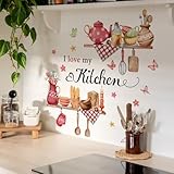 Runtoo Wandtattoo Sprüche Zitate Küche Wandsticker Lustig Gewürze Essen Wandaufkleber Küche Esszimmer Schranktüren Wanddeko