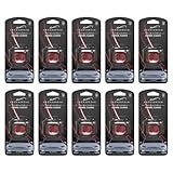 Autolufterfrischer 10er Pack – Channel Classic Duft – Großpackung für monatelange Frische, Eleganter Parfum-inspirierter Duft, Einfache Lüftungs-Clip-Anwendung, Modernes & Unauffälliges Design