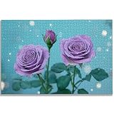 Puzzle 1500 Teile, Rose Puzzle 1500 Teile Erwachsene, Blume Holzpuzzle Erwachsene, EIN Herausforderndes Rätsel, Puzzlespiele für Die Ganze Familie, Holzpuzzle für Deko Wohnzimmer, Geschenke, -1632