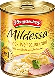 Hengstenberg Mildessa Mildes Weinsauerkraut, 810g (Abtropfgewicht - 770g)