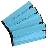 DIYEAH 4 Stück Atmungsaktive Pferdebein mesh Gamaschen Strapazierfähige Netzstiefel zum Schutz vor Insekten und Hufbelastung Weiches Material für Hohen Geeignet für