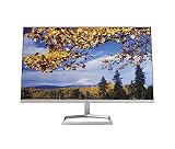 HP M27f Monitor - 27 Zoll Bildschirm, Full HD IPS Display, 75Hz, 5ms Reaktionszeit, VGA, 2xHDMI, silber/schwarz
