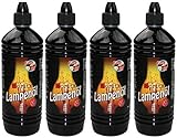 4 Liter Moritz Lampenöl für Öllampen Bambusfackeln Gartenfackel und Wandfackeln