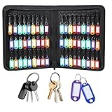 Wasserdichte feuerfeste Schlüssel-Aufbewahrungsbox mit 54 Schlüsseln, ideal für Hausbesitzer, Wohnung, Immobilienbesitzer, Schlüsselaufbewahrungslösung