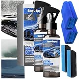 Qosneoun Auto-Windschutzscheiben-Schmelz-Beschichtungsspray, Enteiserspray für Auto-Windschutzscheibe, 100 ml Enteiser für Auto-Windschutzscheiben-Abtauer, Auto-Windschutzscheiben-Enteisungsspray (2