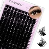 Wimpern Extensions D Curl 200D Cluster Lashes Mixed 10-18mm Natürliche Wimpernverlängerung Wimpern Einzeln Zu Hause(200D-0.07-D-1018)