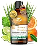 NORDHOLZ® Saunaaufguss [54 Sorten 15ml, 100ml, 250ml] - Sauna Aufgussmittel für intensive & erholsame - Sauna Zubehör (#23 Sonnenstrahlen- Mix, 100ml)