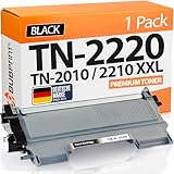 Bubprint XXL Toner kompatibel als Ersatz für Brother TN2220 TN2210 für MFC-7360N MFC-7460DN HL-2130 HL-2135W HL-2240 HL-2240D HL-2250DN DCP-7055 DCP-7055W Fax 2840 Fax 2940 Schwarz