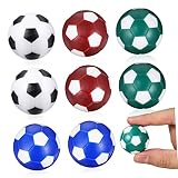 POPETPOP Fussball Spiel Kickertisch Fußballtisch Mini Tischfußball Bälle 32mm Ersatzkugeln Und Jeweils Spiel Zubehör Für Tischkicker Und Tischfußball