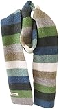 152 * 20Cm Regenbogen Streifen Boho Frauen Schals Winter Weiche Wolle Schal Warm Schal Wollkragen Schals Damen Schals, Blau Und Grün, 152 * 20cm