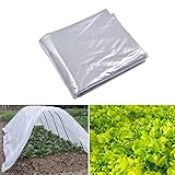 Poly Tunnel Gewächshaus - wasserdichte Polyethylen-Folie für Gartenarbeit & Landwirtschaft, vielseitiger Bogen-Wintergarten für optimales Pflanzenwachstum