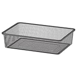 Ikea TROFAST Mesh Aufbewahrungsbox 42x30x10cm dunkelgrau