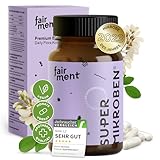 fairment SuperMikroben® Bakterien Stämme 3 MRD KBE/Tagesdosis, mit Zink, vegan, histamin-freundlich und hochdosiert, 60 Kapseln aus Deutschland