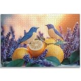 Puzzle 5000 Teile, Zitrone Puzzle 5000 Teile Erwachsene, Vogel Holzpuzzle Erwachsene, EIN Herausforderndes Rätsel, Puzzlespiele für Die Ganze Familie, Holzpuzzle für Deko Wohnzimmer, Geschenke, -1652