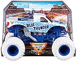 Monster Jam 6074255, Official Blue Thunder Monster Truck, Blau
